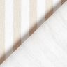 Tela decorativa Panama media Rayas verticales – beige claro/blanco,  thumbnail number 4