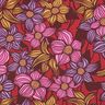 LENZING&trade; EcoVero&trade; Tela de viscosa Flores | Poppy Fabrics &ndash; merlot/albaricoque,  thumbnail number 1