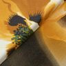 Gasa con flores de acuarela – blanco/amarillo curry,  thumbnail number 4