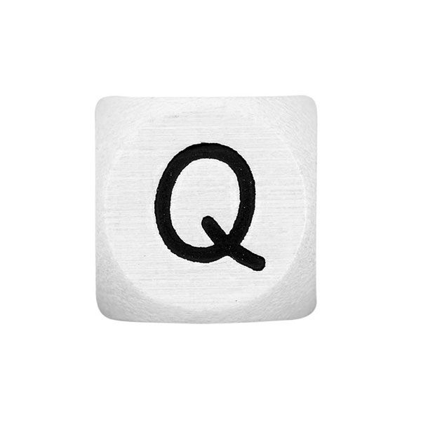Letras de madera Q – blanco | Rico Design,  image number 1