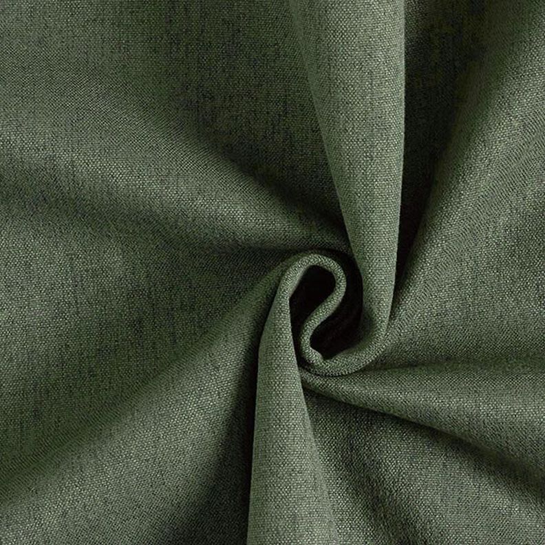 Tela de tapicería fina melange – verde oscuro,  image number 1