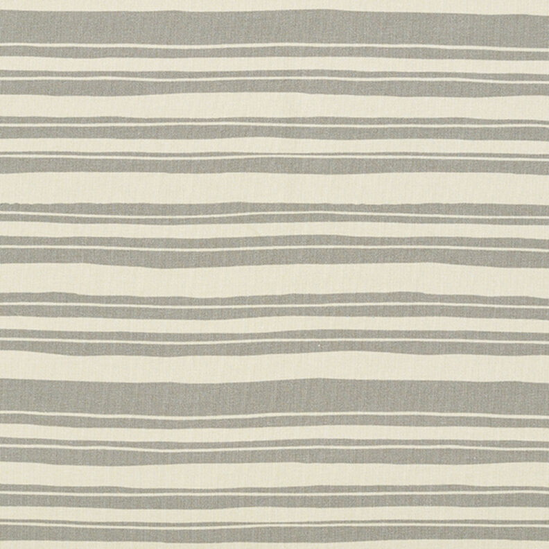 Felpa francesa rayas irregulares – blanco lana/gris claro,  image number 1