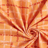 GOTS Tela de jersey de algodón Cuadros | Tula – naranja/terracotta,  thumbnail number 3