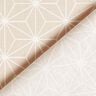 Tela de algodón Cretona Estrellas japonesas Asanoha – arena,  thumbnail number 5