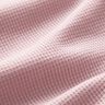 Tela de jersey tipo gofre Uni – rosa viejo claro,  thumbnail number 2
