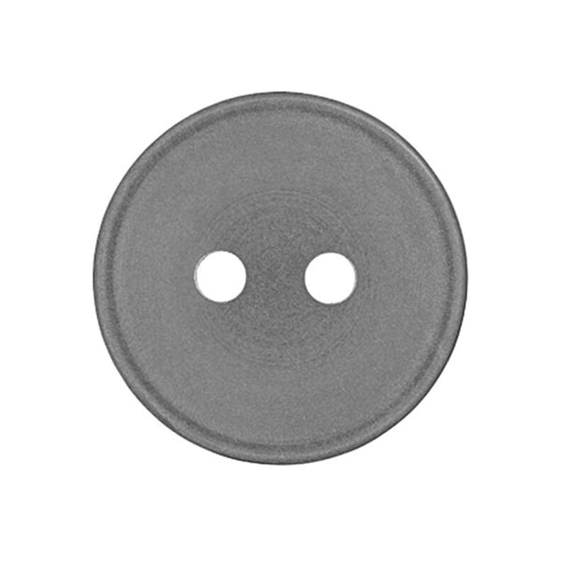 Botón de plástico liso - gris,  image number 1