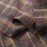 Mezcla de lana virgen a cuadros – marrón oscuro,  thumbnail number 4