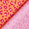Tejido de bañador con estampado leopardo – naranja melocotón/rosa intenso,  thumbnail number 4