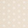 Tela de algodón Cretona Estrellas japonesas Asanoha – arena,  thumbnail number 1