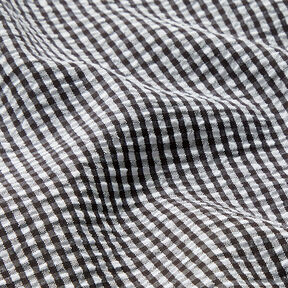 Tela mil rayas a cuadros Vichy – negro/blanco | Retazo 60cm, 