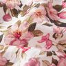 Mezcla de viscosa románticas flores de primavera – blanco,  thumbnail number 2