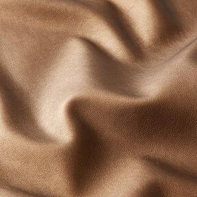 Tela en imitación de piel lisa Stretch – bronce | Retazo 60cm, 