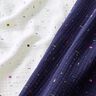 Muselina/doble arruga Trazos de brillo del arco iris Estampado de lámina – blanco lana,  thumbnail number 5