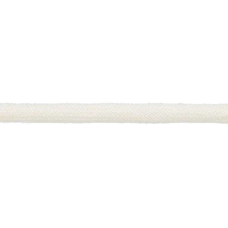 Cordel con refuerzo de borde [7 mm] - blanco,  image number 1