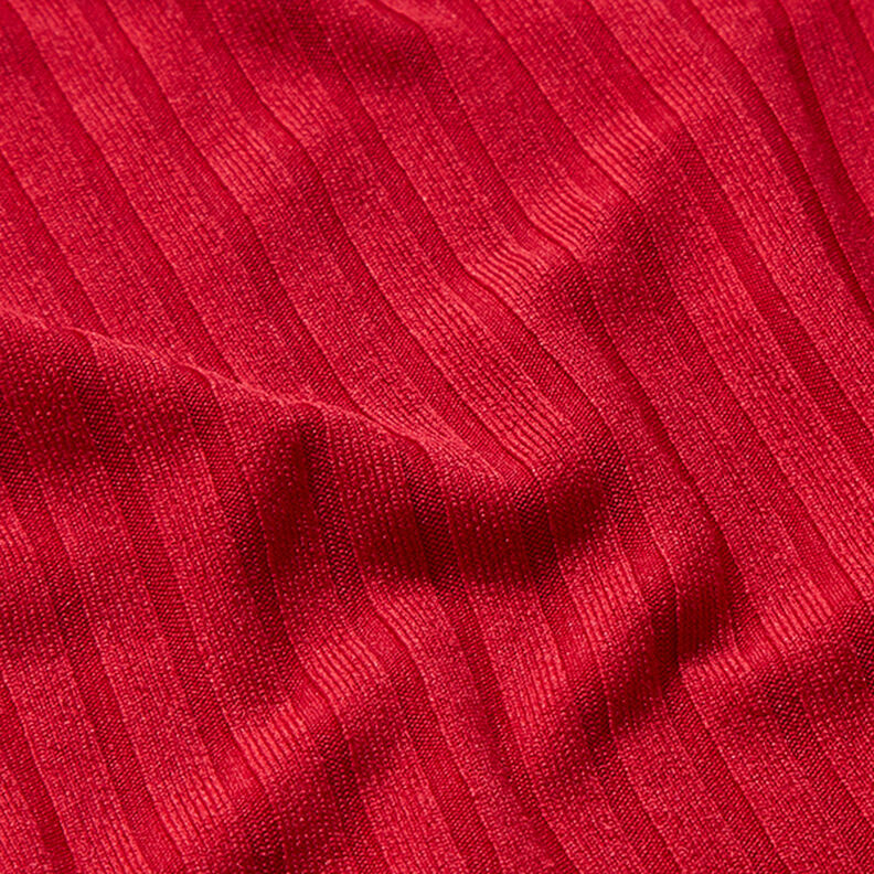 Punto acanalado liso – rojo,  image number 2