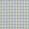 Mezcla de algodón a cuadros – almendra/azul claro,  thumbnail number 1