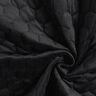 Tela de tapicería Terciopelo acolchado en diseño de panal – negro,  thumbnail number 5