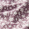Tela de jersey de algodón Flores bicolor  – rosa viejo oscuro,  thumbnail number 2