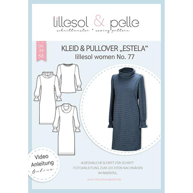 Vestido & Pull-over Estela | Lillesol & Pelle No. 77 | 34-58,  image number 1