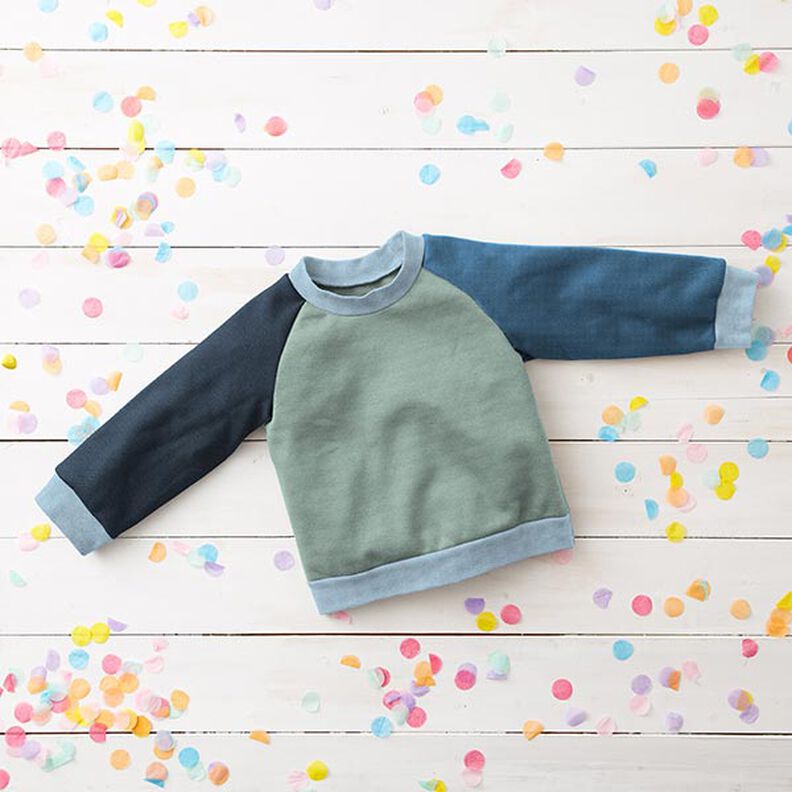 GOTS Puños de algodón | Tula – azul grisáceo pálido,  image number 6