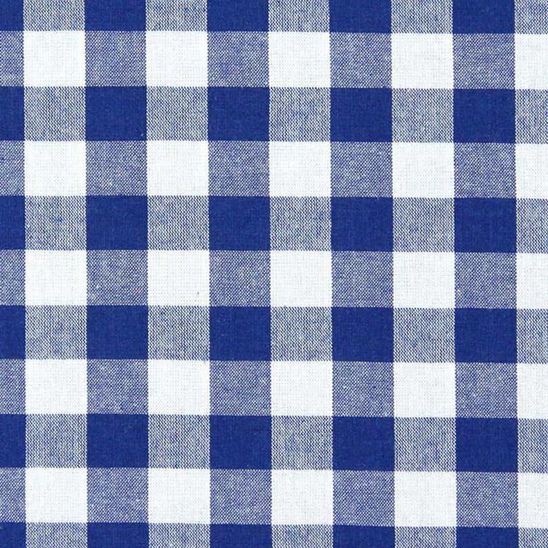 Tela de algodón Vichy - 1,7 cm – azul real,  image number 1