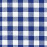 Tela de algodón Vichy - 1,7 cm – azul real,  thumbnail number 1
