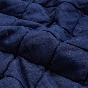 Vaquero Tela acolchada Rombos – azul noche, 