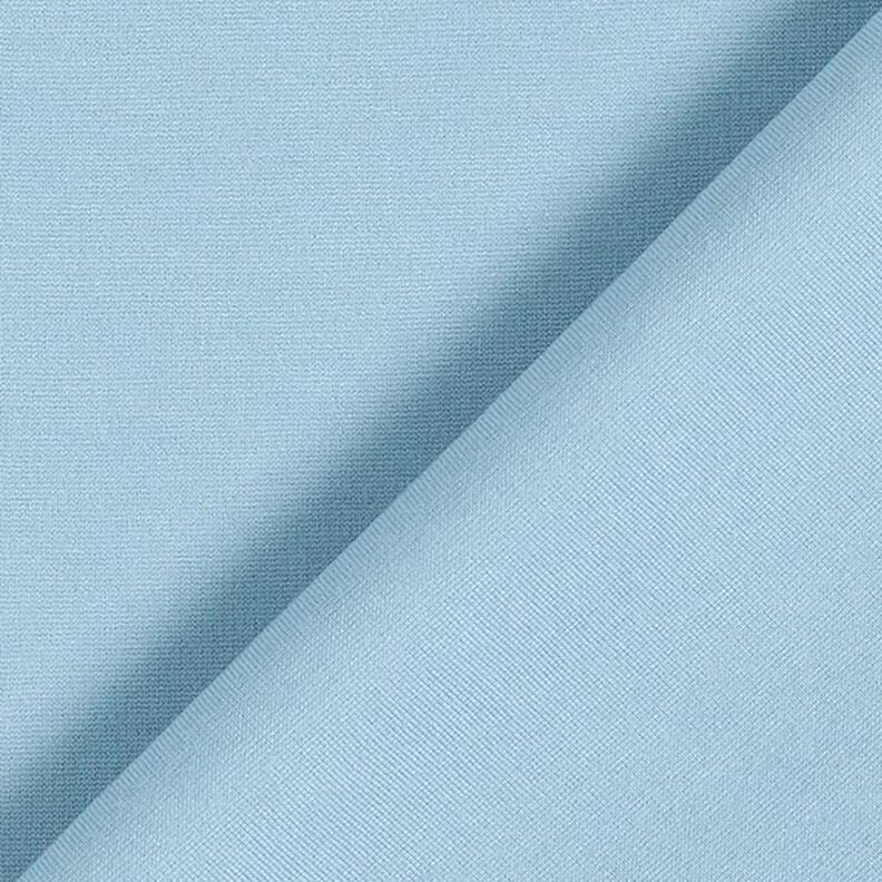 Tela de jersey interlock Tencel uni – azul claro,  image number 3