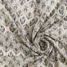 Gasa con patr&oacute;n art d&eacute;co &ndash; negro/blanco,  thumbnail number 3