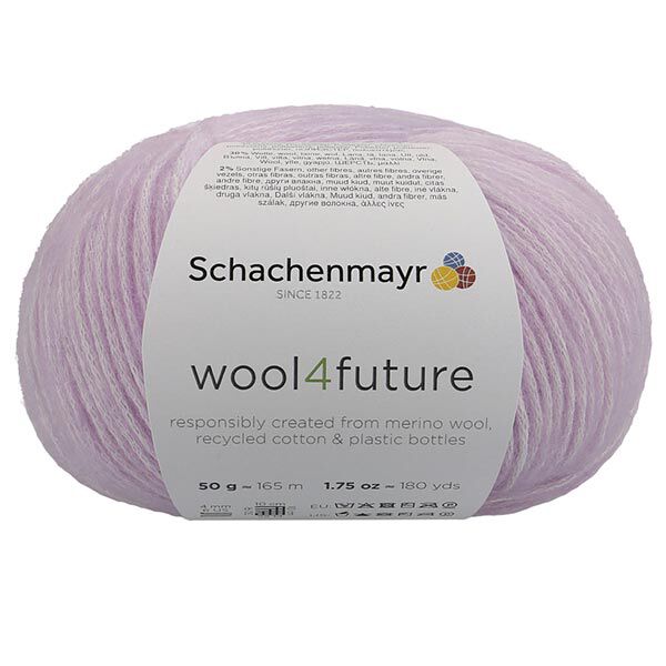Wool4future, 50g (0040) | Schachenmayr – lila,  image number 2