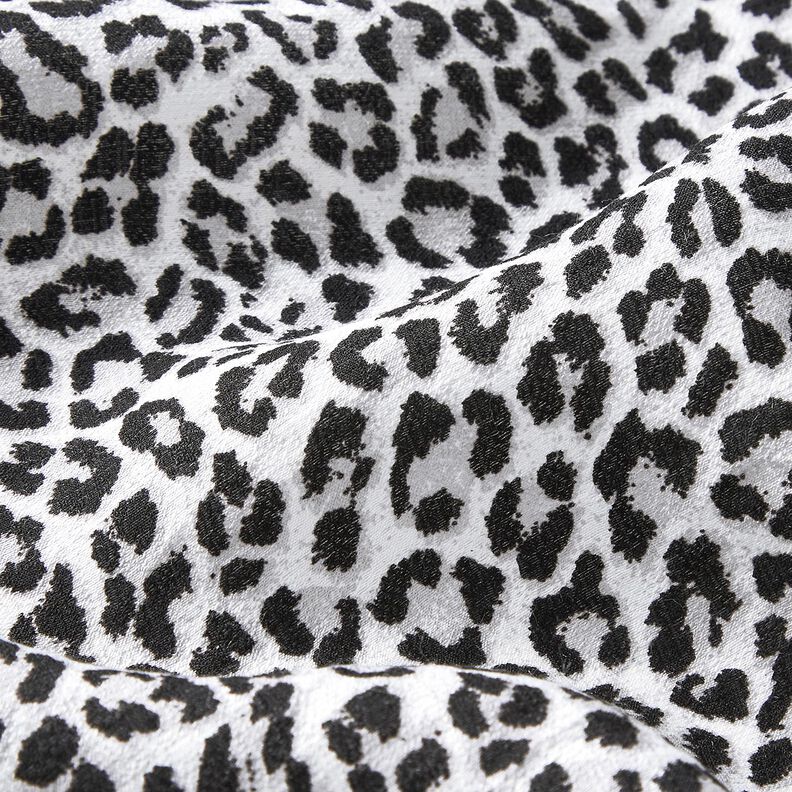 Mezcla viscosa estampado leopardo – gris,  image number 2