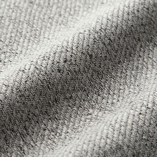 Tela de tapicería Aspecto de sarga – gris, 