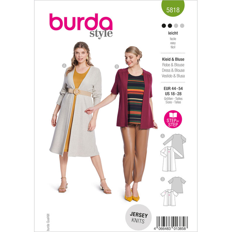 Plus-Size Vestido / Blusa 5818 | Burda | 44-54,  image number 1