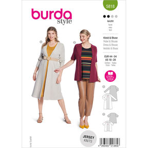 Plus-Size Vestido / Blusa 5818 | Burda | 44-54, 