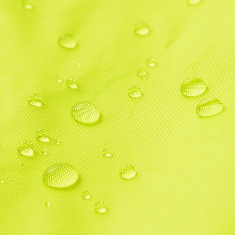 Tela de chaqueta resistente al agua ultraligero – amarillo neon,  image number 5