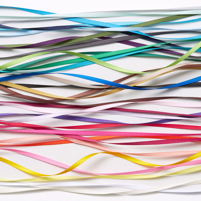 Cinta de sat&eacute;n [3 mm] &ndash; verde manzana,  image number 4