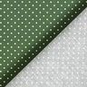 Popelina de algodón puntos pequeños – verde oscuro/blanco,  thumbnail number 6