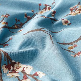 Tela decorativa Otomana  Primavera – azul, 