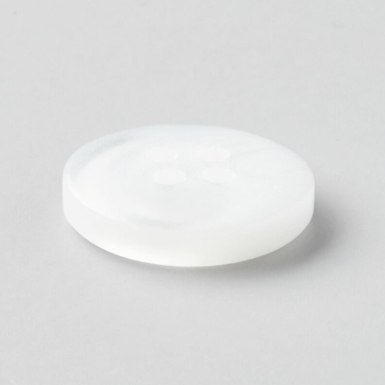 Botón redondo de 4 agujeros [Ø 15 mm] – blanco,  image number 3