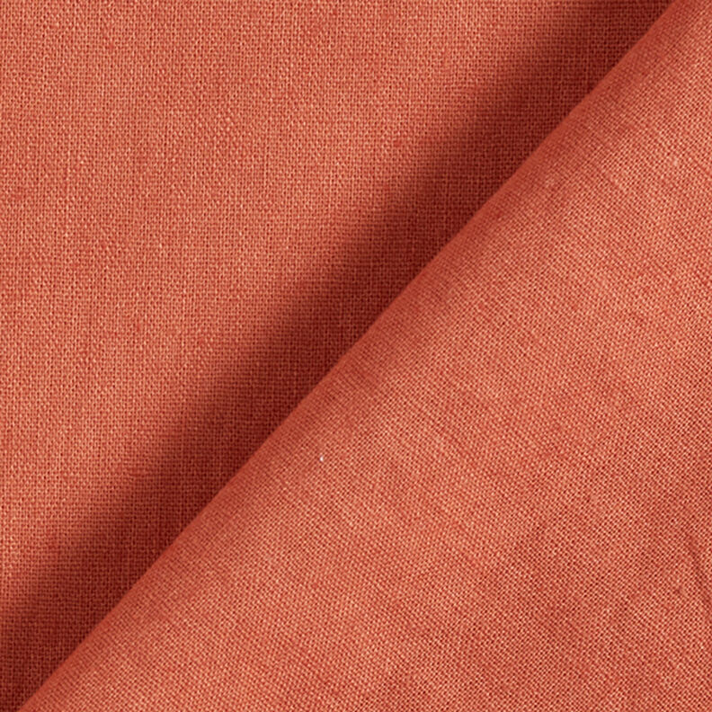 Mezcla de lino y algodón Uni – cobre,  image number 3