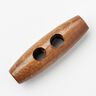 Botón de palanca de madera [40 mm] – caramelo,  thumbnail number 1