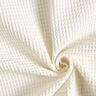 Piqué tipo gofre – blanco lana,  thumbnail number 1