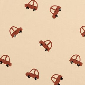 Felpa francesa Grandes coches retro &ndash; crema, 