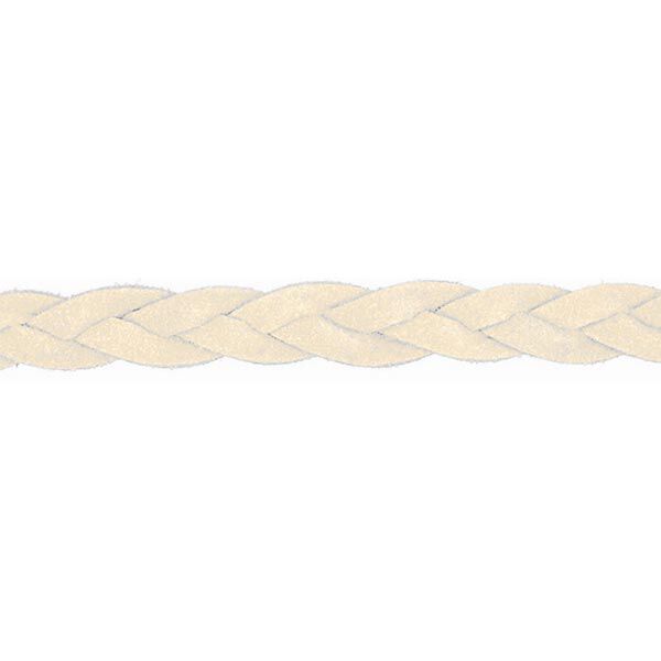Cordón trenzado [ Ø 10 mm ] – blanco,  image number 1