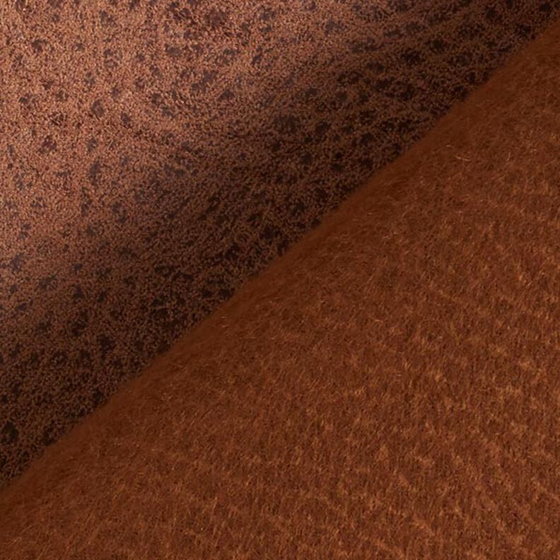 Tela de tapicería Imitación de piel – marrón medio,  image number 3