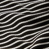 Punto jacquard rayas horizontales – negro/blanco,  thumbnail number 2