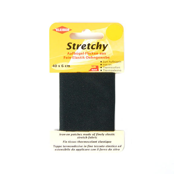 Parche flexible Strechy – negro,  image number 1
