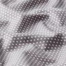 Popelina de algodón estrellas pequeñas – gris/blanco,  thumbnail number 2