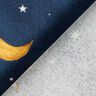 Tela decorativa Cielo nocturno Brilla en la oscuridad – dorado/azul marino,  thumbnail number 4