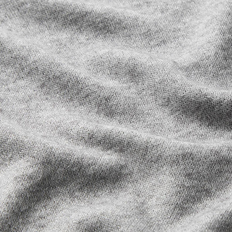 Tela de punto Mezcla de viscosa Melange – gris plateado,  image number 2